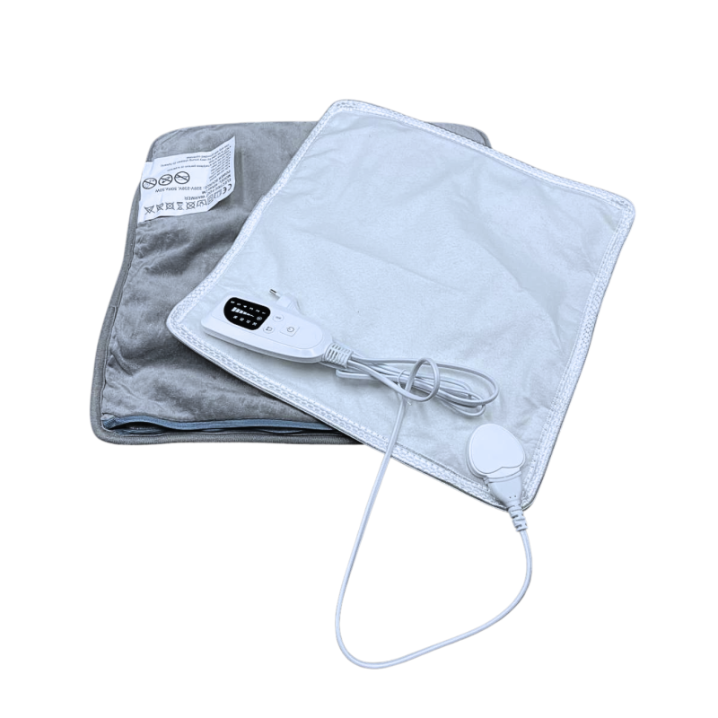 Електрогрілка 2 в 1  для ніг і тіла Electric Foot Warmer 40×40 см, 50 Вт, з таймером та 6 режимів підігріву, 12 міс гарантії