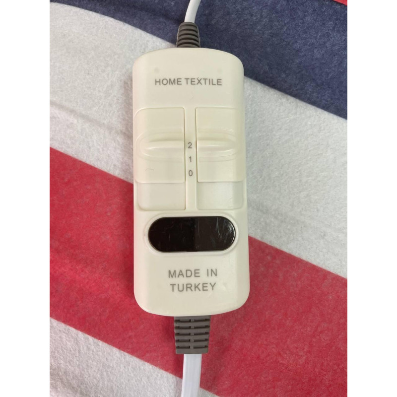 Електропростирадло  Electric blanket 150х180 см, двозонне, 2 р. гарантії, Туреччина