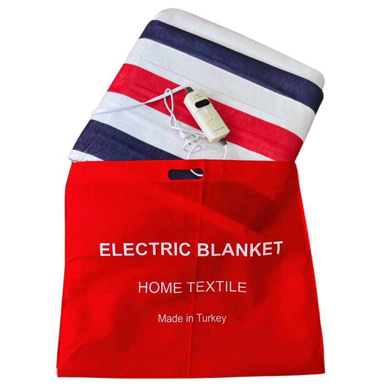 Електропростирадло  Electric blanket 150х180 см, двозонне, 2 р. гарантії, Туреччина