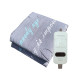 Електричне простирадло в бязевому Люкс чохлі Electric blanket 140х160 см ДВОЗОННЕ, 1 р. гарантії, Туреччина