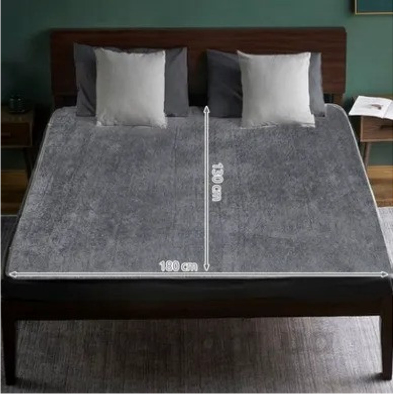 Електрична ковдра з підігрівом ElectricBlanket, 130х180 см,  + Таймер,12міс. гарантія