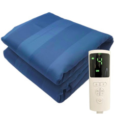 Електропростирадло двоспальне 140х160 см Home Textile Comfort в Водонепроникному чохлі, 9 режимів підігріву +таймер відключення, Туреччина, 2 р. гарантії