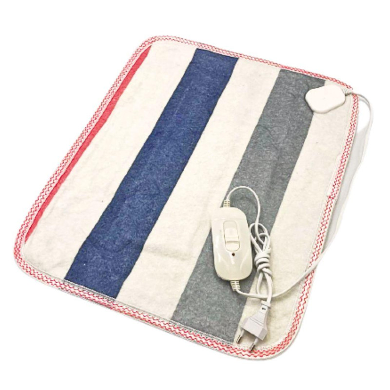 Електрична грілка Electric Blanket 50х40 см в бязевому чохлі, Туреччина, 1 рік гарантії 