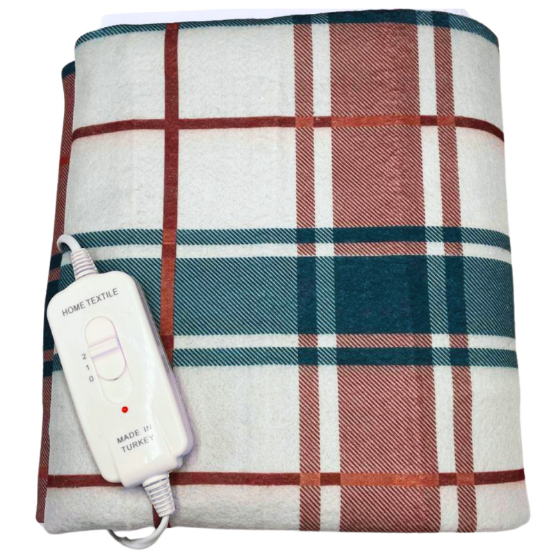 Електричне простирадло з підігрівом Electric blanket, 60х130 см, 2 роки гарантії, Туреччина